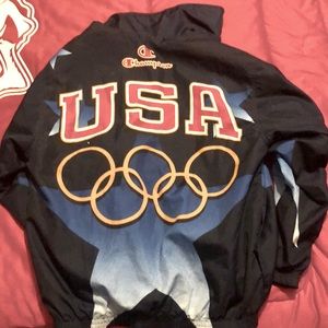 Champion 1996 USA Olympic Jacket, Medium, Vintage!